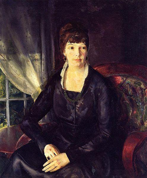 George Wesley Bellows Emma at the Window